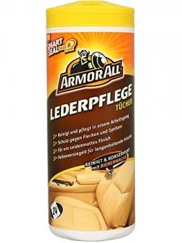 Armor All Leather Wipes zur Pflege deines Allradautos